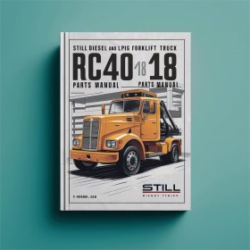 Still Diesel und LPG Gabelstapler RC40-16, RC40-18, RC40-20: Ersatzteilkatalog 4041, 4042, 4043, 4044, 4045, 4046