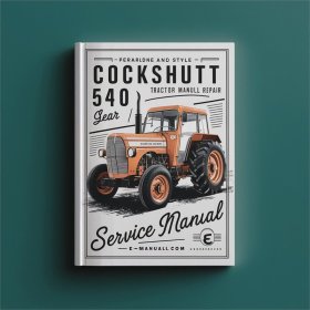 Cockshutt 540 Traktor Werkstatt-Handbuch