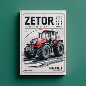 Zetor 4712/4718/5711/5718 Traktor Werkstatt-Handbuch