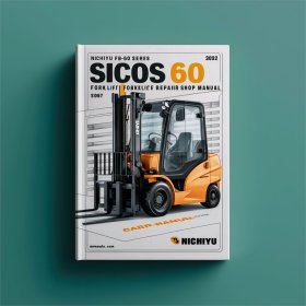 Nichiyu FB-60 Serie SICOS 60 FB10-30P Gabelstapler Service- und Reparaturhandbuch
