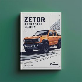 Zetor Bedienungsanleitung (SKU 343)