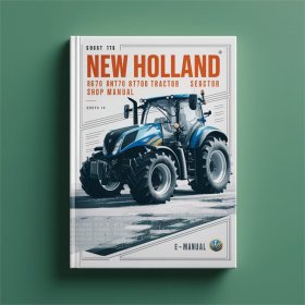 Reparaturhandbuch für New Holland 8670, 8770, 8870, 8970 Traktoren