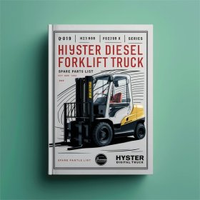 Ersatzteilkatalog für Hyster Diesel-Gabelstapler F019 Serie: H13.00XM (H300HD), H14.00XM (H330HD), H16.00XM (H360HD), H12.00XM-12EC (H360HD-EC)