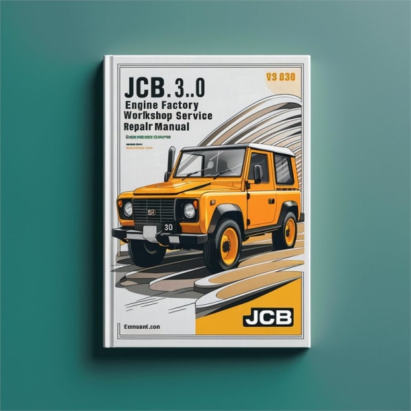 JCB LPG 3.0 Motor Werkstatt-Handbuch