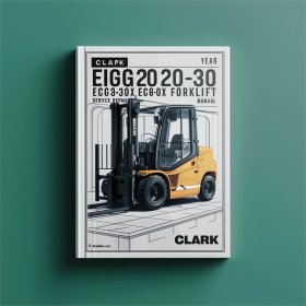 Reparaturhandbuch für Gabelstapler Clark EPG20-30, ECG20-32, ECG20-30X