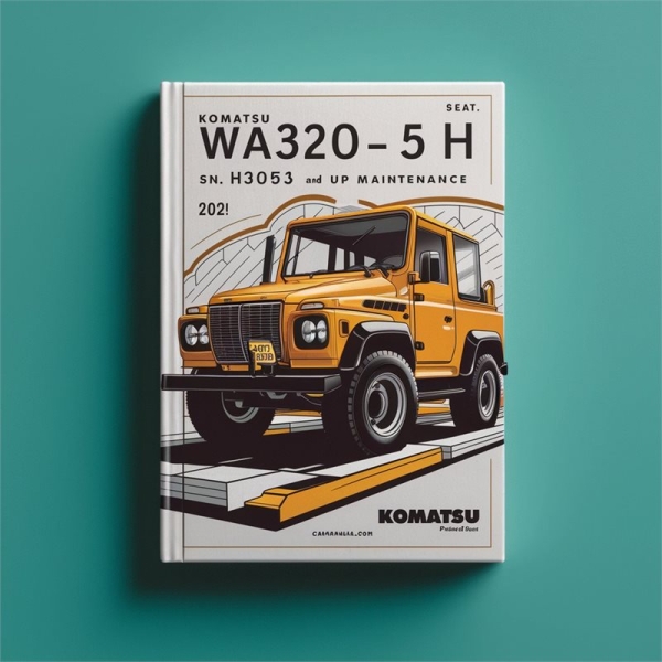 Komatsu WA320-5H SN H50051 and up Operation & Maintenance