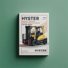 Hyster G118 R30X: Werkstatt- und Reparaturhandbuch