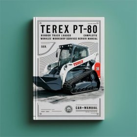 Terex PT-80 Rubber Track Loader Complete Workshop Service Repair Manual