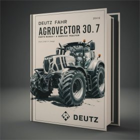 Deutz-Fahr Agrovector 30.7 Teilehandbuch und Service-Traktor