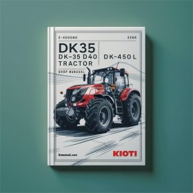 Kioti Daedong DK35 DK40 DK450L Traktor Werkstatt-Handbuch