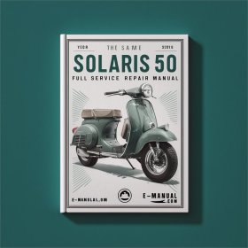 Solaris 50 - Reparaturhandbuch (Komplett)