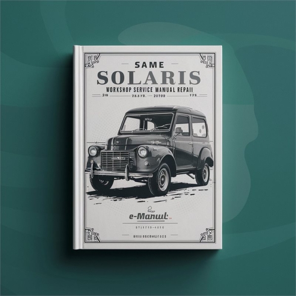 Solaris 30-40-50 Werkstatt-Servicehandbuch