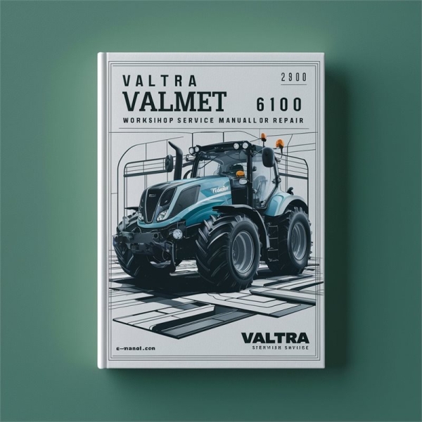 Valtra Valmet 6100 Werkstatt-Handbuch