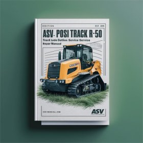 ASV Posi Track RC-50 Track Loader Turf Edition Complete Workshop Service Repair Manual