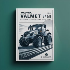 Valtra Valmet 8450 Hi Werkstatt-Handbuch