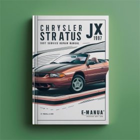 Chrysler Stratus JX Cabriolet 1997 - Service- und Reparaturhandbuch
