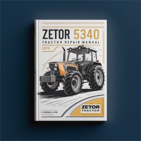Zetor 5340 Traktor - Service- und Reparaturhandbuch