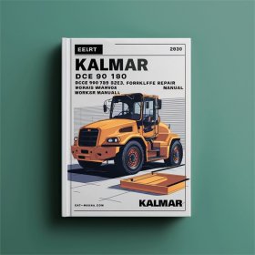 Kalmar Gabelstapler DCE 90/180, DCE 70 32E3/35E4: Werkstatt-Handbuch (PDF)
