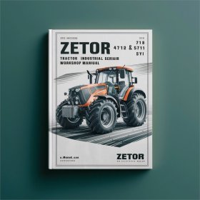 Zetor 4712, 4718, 5711, 5718 Traktor: Werkstatt-Handbuch