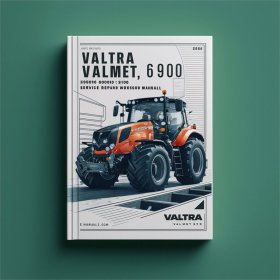 Valtra Valmet 6900/8000/8100 Service- und Reparaturhandbuch