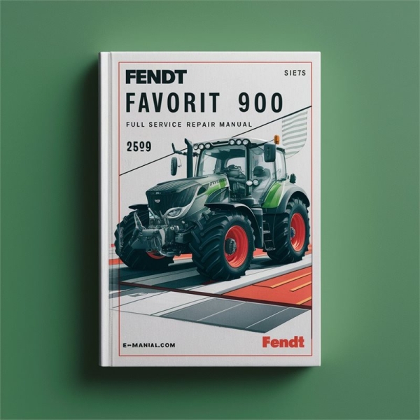 Fendt Favorit 900 - Werkstatt-Handbuch