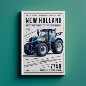 New Holland 7740 Werkstatt-Handbuch