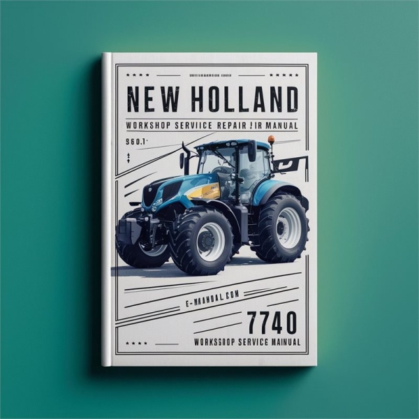 New Holland 7740 Werkstatt-Handbuch