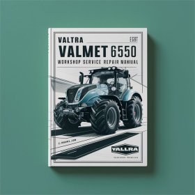 Valtra Valmet 6550 Werkstatthandbuch