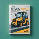 JCB Micro 8010 SN M1149553 Onwards Workshop Service Repair Manual