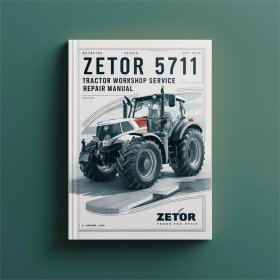 Zetor 5711 / 6711 Traktor Werkstatt- und Servicemanual