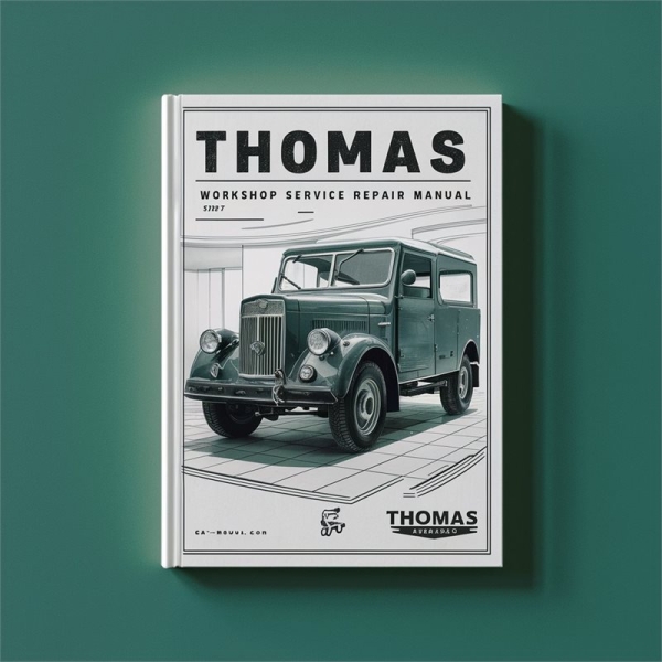 Thomas T 95 Workshop Service Repair Manual