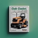 Cub Cadet 7192 7193 7194 Ride On Mower Complete Workshop Service Repair Manual