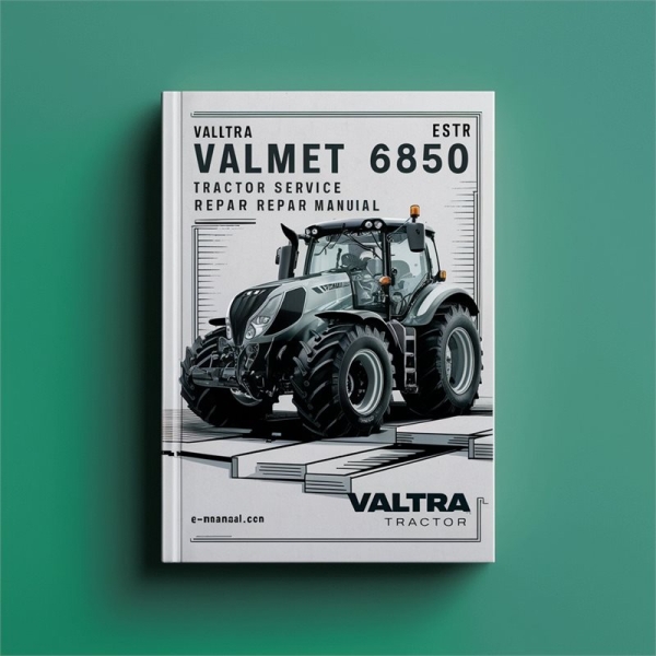 Valtra Valmet 6850 Traktor - Service- und Reparaturhandbuch