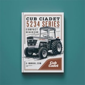 Service- und Reparaturhandbuch für den CUB CADET 5234 Kompakttraktor
