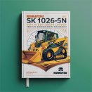 Komatsu SK1026-5N Skid Steer Loader Complete Workshop Service Repair Manual
