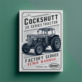 Cockshutt 20er Serie Traktor Werkstatt-Handbuch