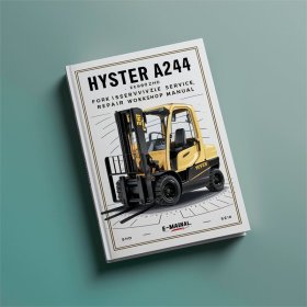 Hyster A244 (BE80ZHD BE100ZHD) Werkstatt-Handbuch