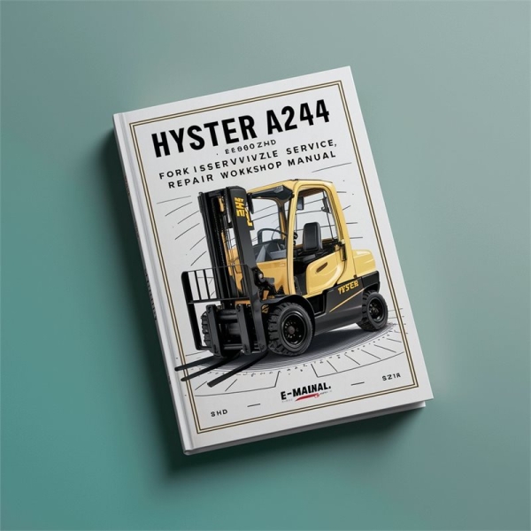 Hyster A244 (BE80ZHD BE100ZHD) Werkstatt-Handbuch