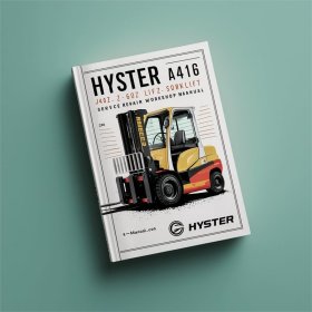Hyster A416 (J40Z, J50Z, J65Z) Werkstatt-Handbuch