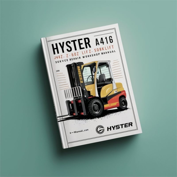 Hyster A416 (J40Z, J50Z, J65Z) Werkstatt-Handbuch