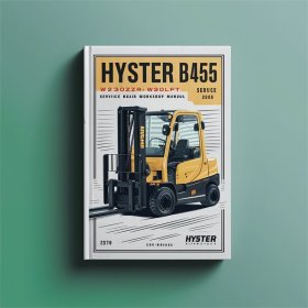Hyster B455 (W20ZR/W30ZR) Gabelstapler Service- und Reparaturhandbuch