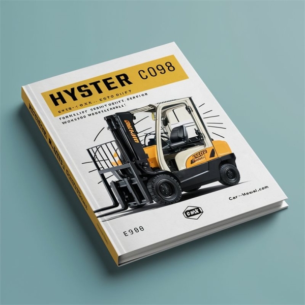 Hyster C098 (E3.50XL - E5.50XLS Europa) - Werkstatt-Handbuch für Wartung und Reparatur