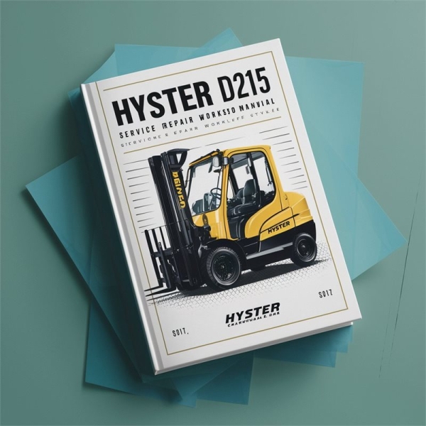 Wartungs- und Reparaturhandbuch für Gabelstapler Hyster D215 (W50Z)