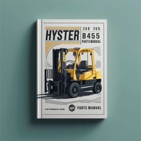 Hyster B455 (W20ZR/W30ZR) Gabelstapler Ersatzteilhandbuch