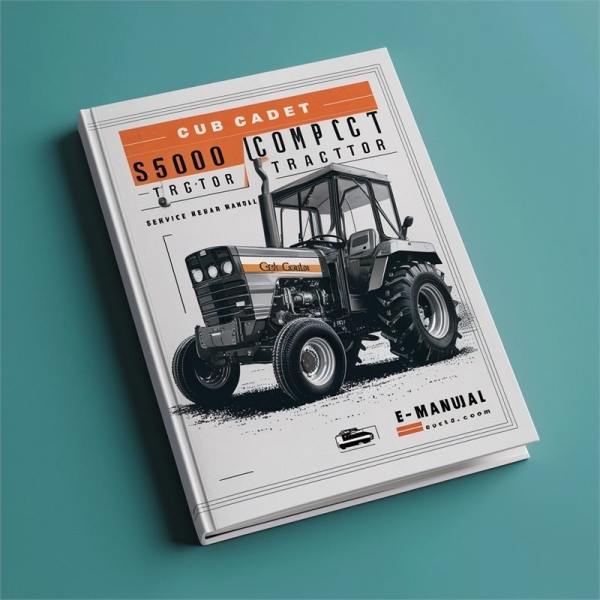 Service- und Reparaturhandbuch für CUB CADET 5000er Kompakt-Traktoren (Modelle 5252, 5234, 5254)