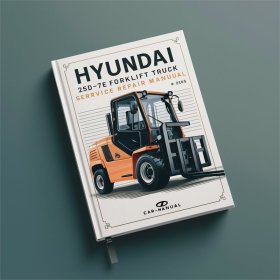 Hyundai 25D-7E Gabelstapler Service- und Reparaturhandbuch