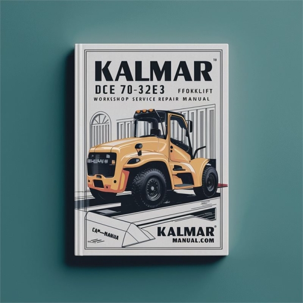Kalmar DCE 70-32E3 Gabelstapler Werkstatt-Service-Handbuch