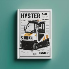 Ersatzteilhandbuch für Hyster W40XT (A218) Palettenhubwagen