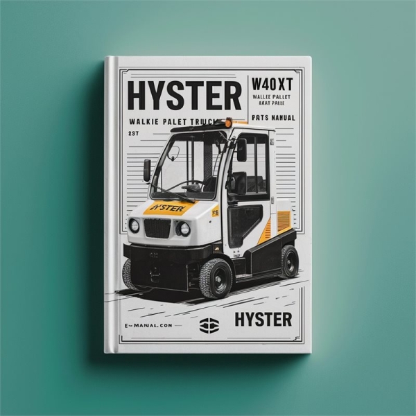 Ersatzteilhandbuch für Hyster W40XT (A218) Palettenhubwagen