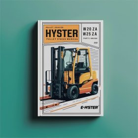 Hyster W20ZA/W25ZA (A495) Gabelstapler-Ersatzteilhandbuch